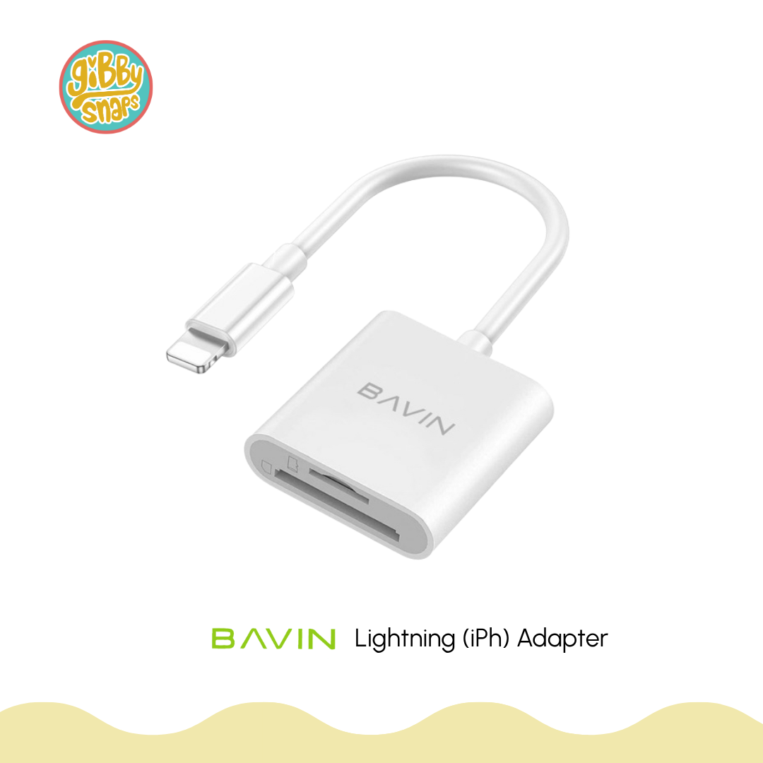 BAVIN 2in1 Card Reader Adapter (Lightning)