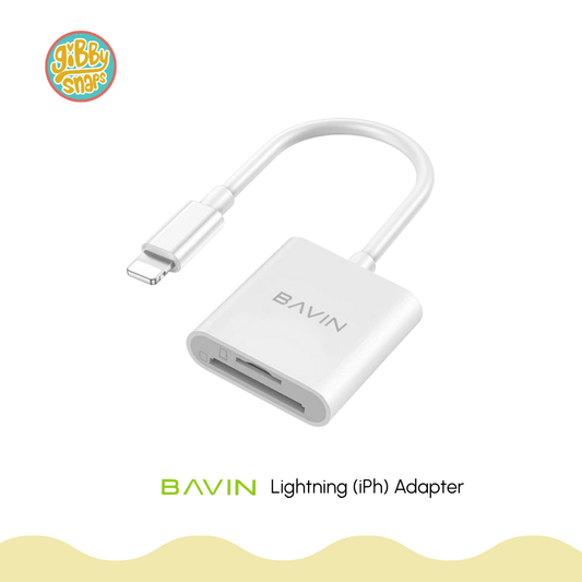 BAVIN 2in1 Card Reader Adapter (Lightning)