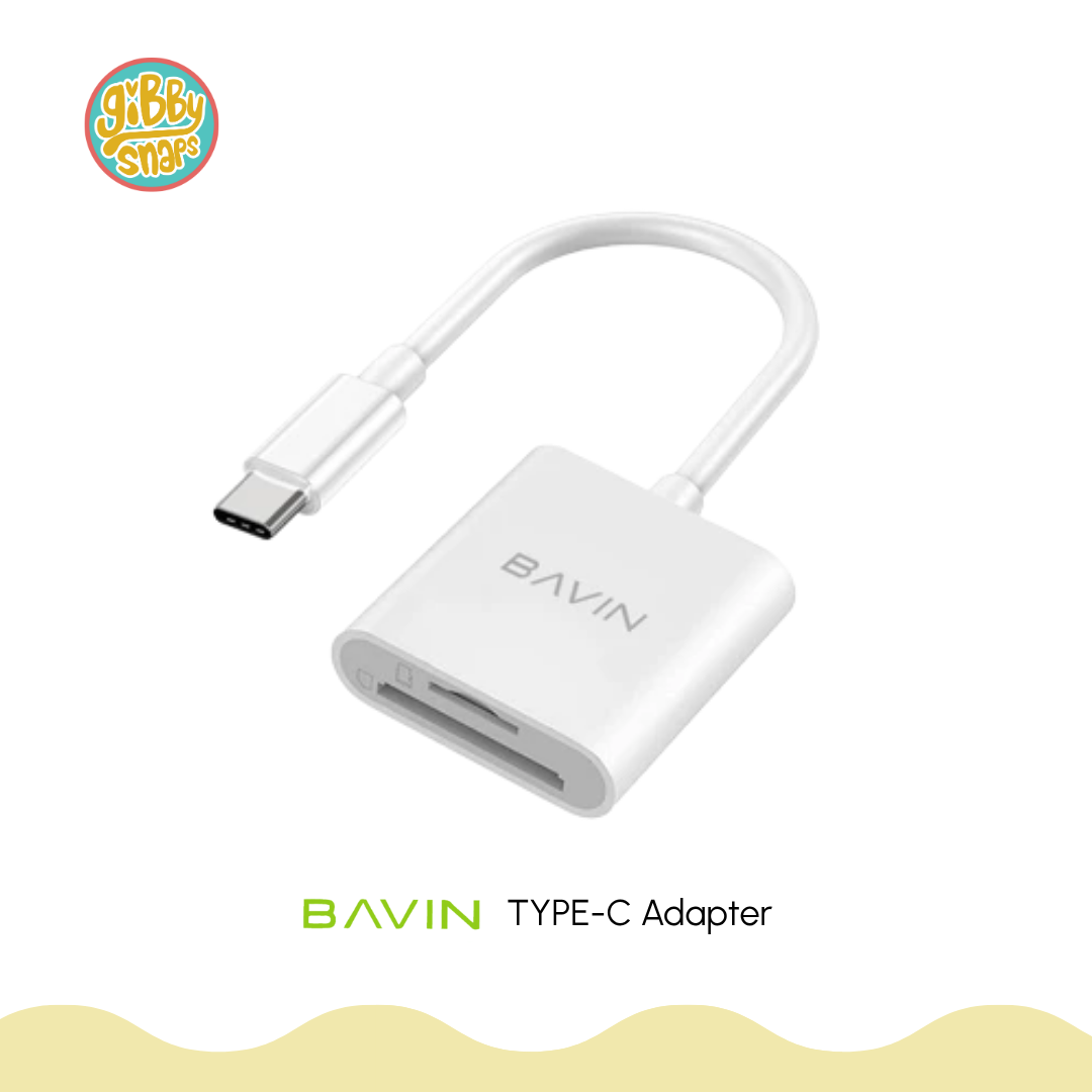 BAVIN 2in1 Card Reader Adapter (Type-C)