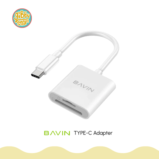 BAVIN 2in1 Card Reader Adapter (Type-C)