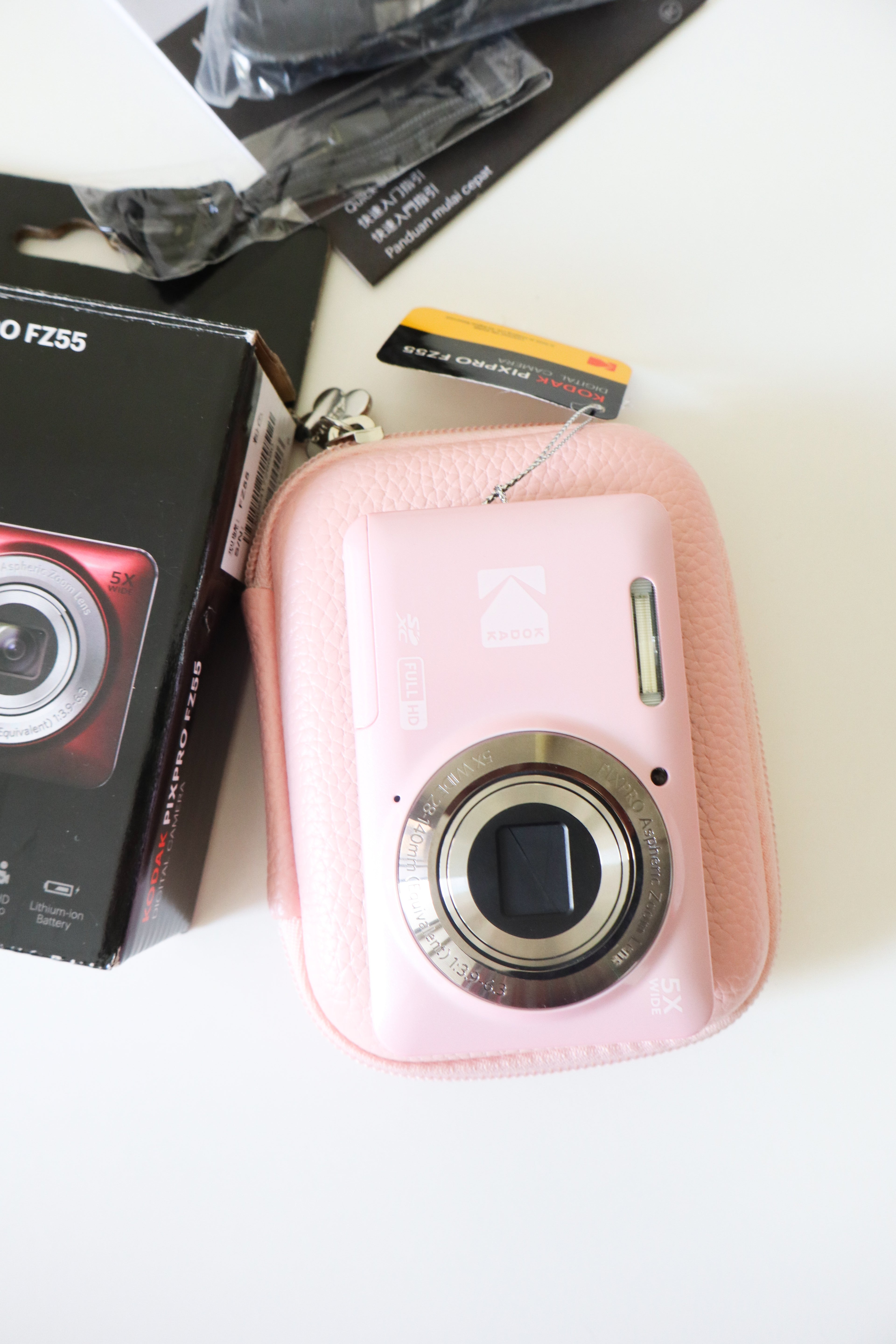 Kodak Pixpro FZ55 | pink, boxed