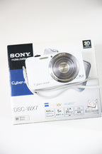 Sony Cybershot WX7 (White, Boxed)