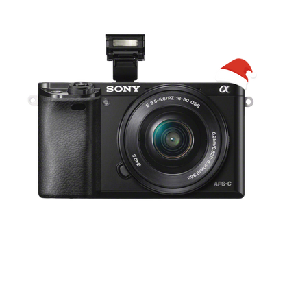 Sony α6000 Mirrorless Camera (Body + 16-50mm Power Zoom Lens + 50mm f/1.8 OSS (Portrait Lens)
