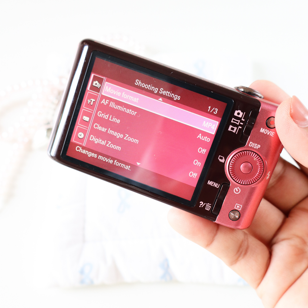 Sony Cybershot WX100 (rare pink)