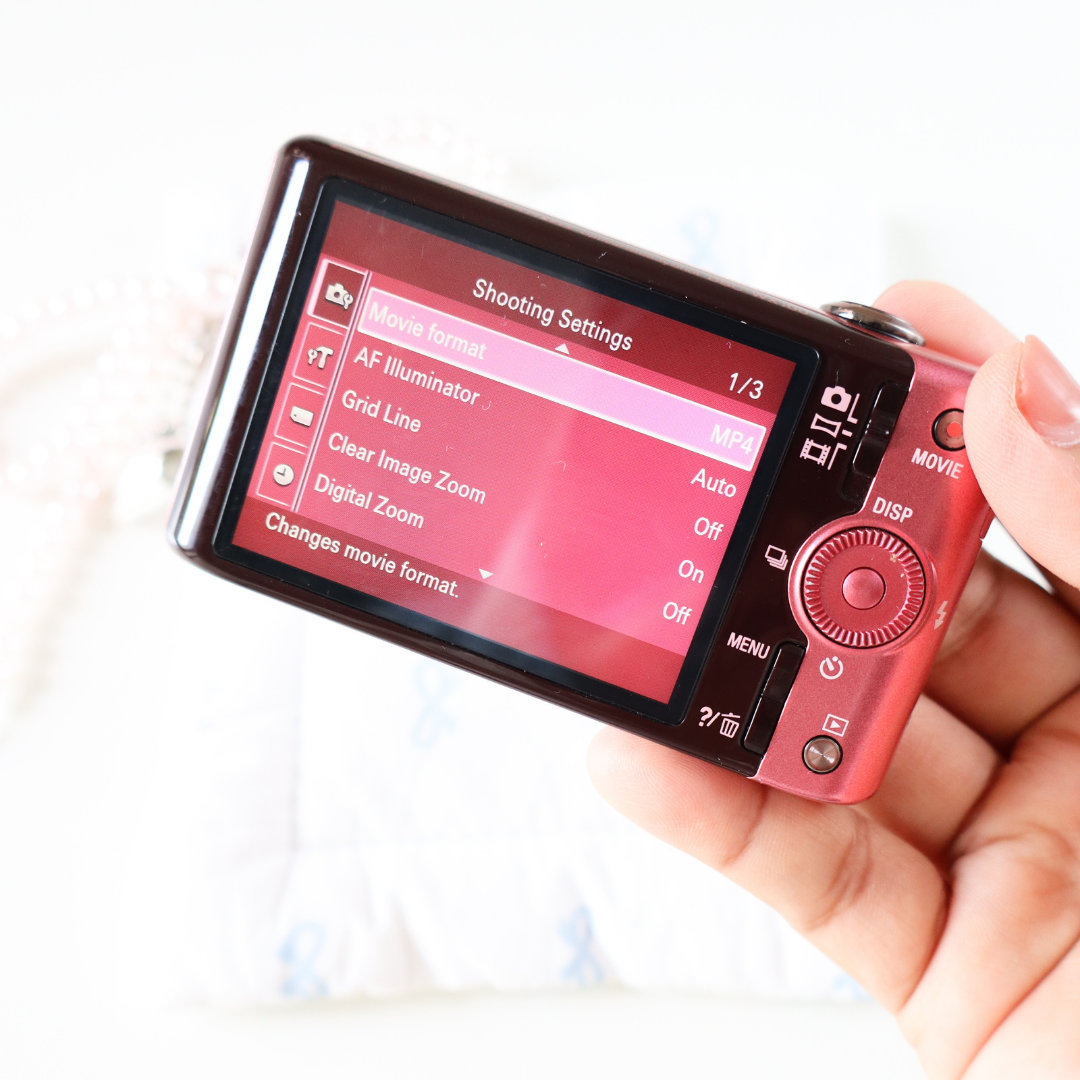 Sony Cybershot WX100 (rare pink)