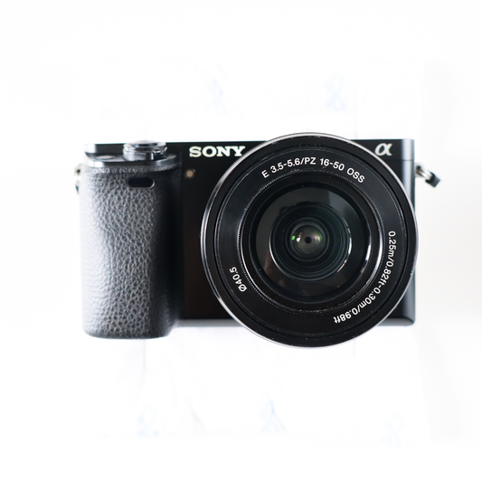 Sony α6000 Mirrorless Camera (Body + 16-50mm Power Zoom Lens + 50mm f/1.8 OSS (Portrait Lens)