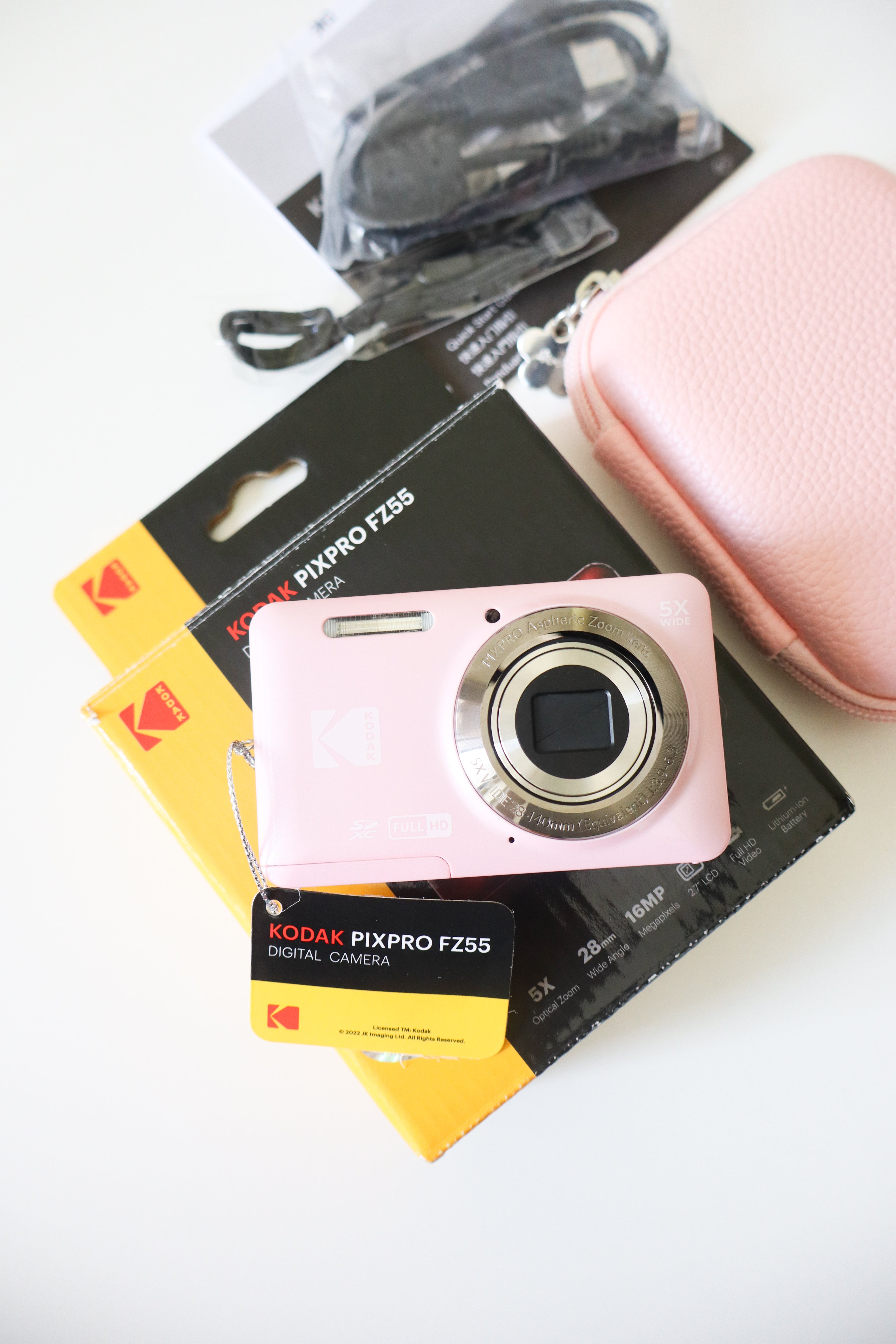 Kodak Pixpro FZ55 | pink, boxed