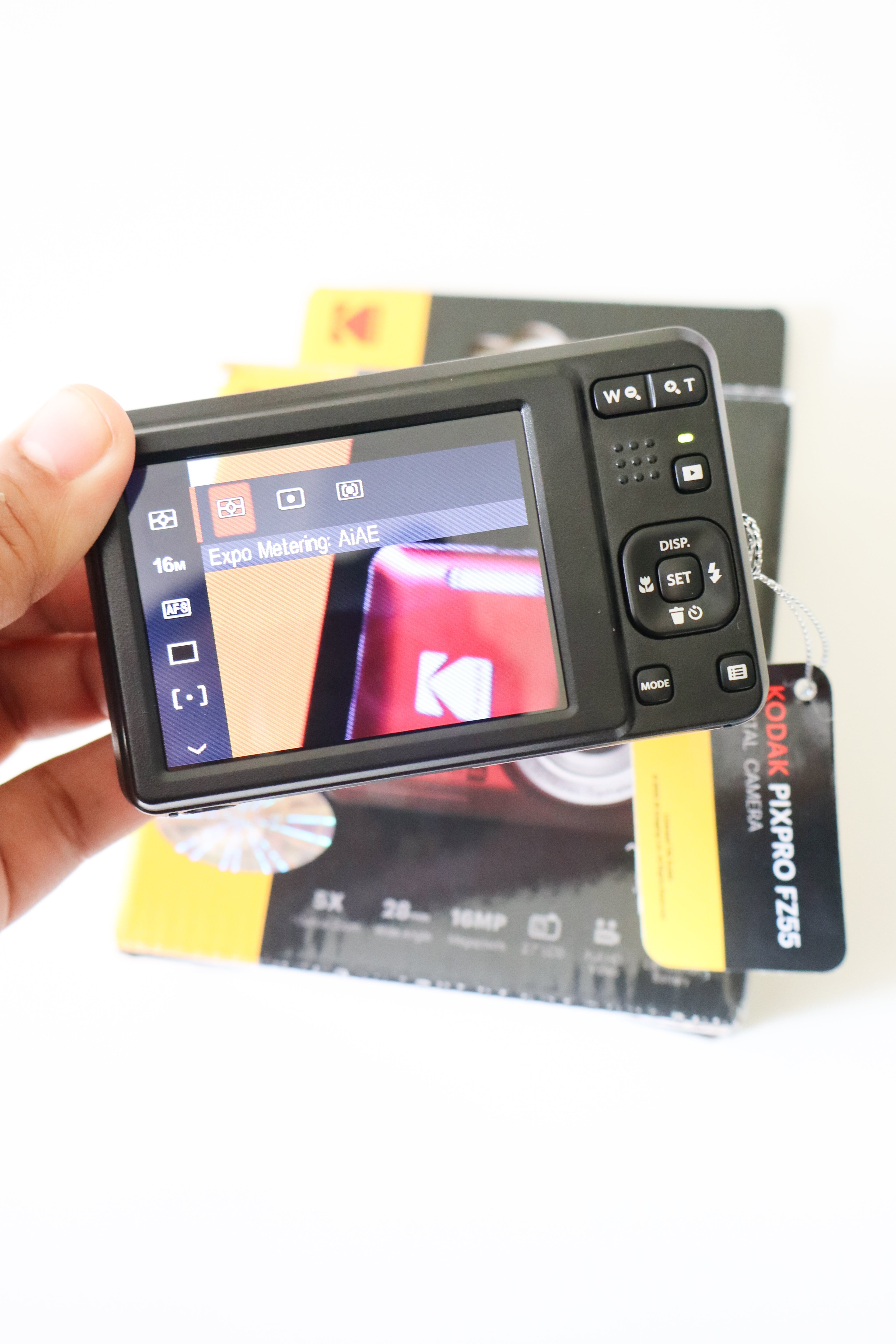 Kodak Pixpro FZ55 | pink, boxed