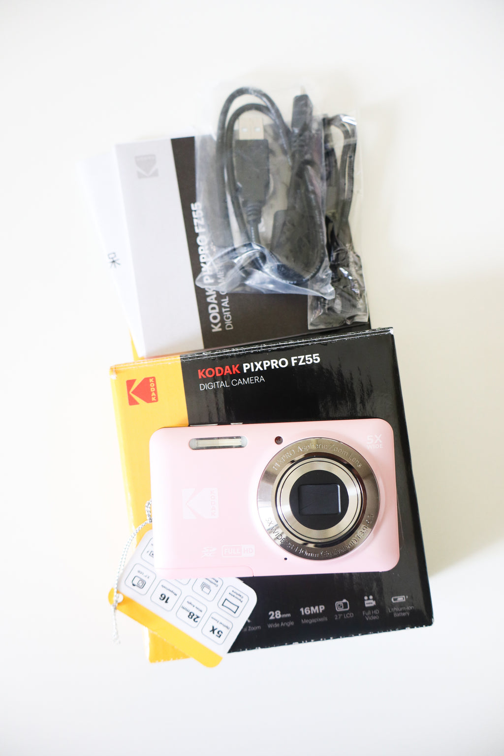 Kodak Pixpro FZ55 | pink, boxed