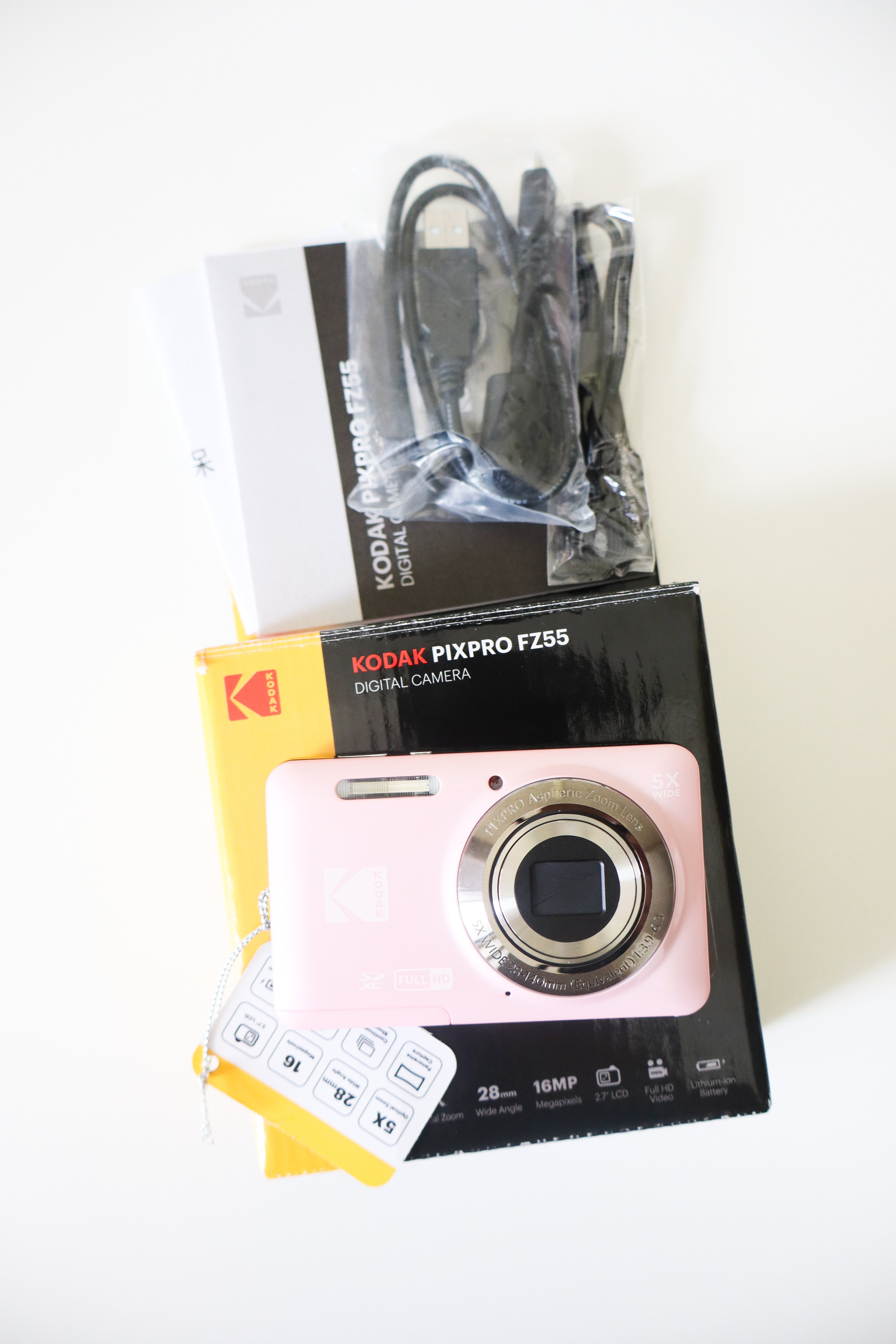 Kodak Pixpro FZ55 | pink, boxed