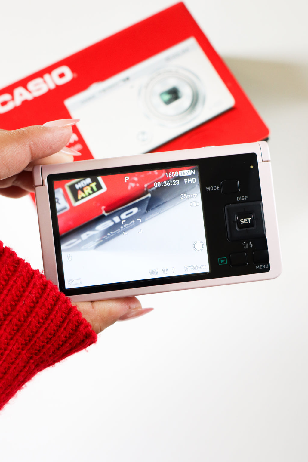 Casio Exilim ZR55 (Boxed)