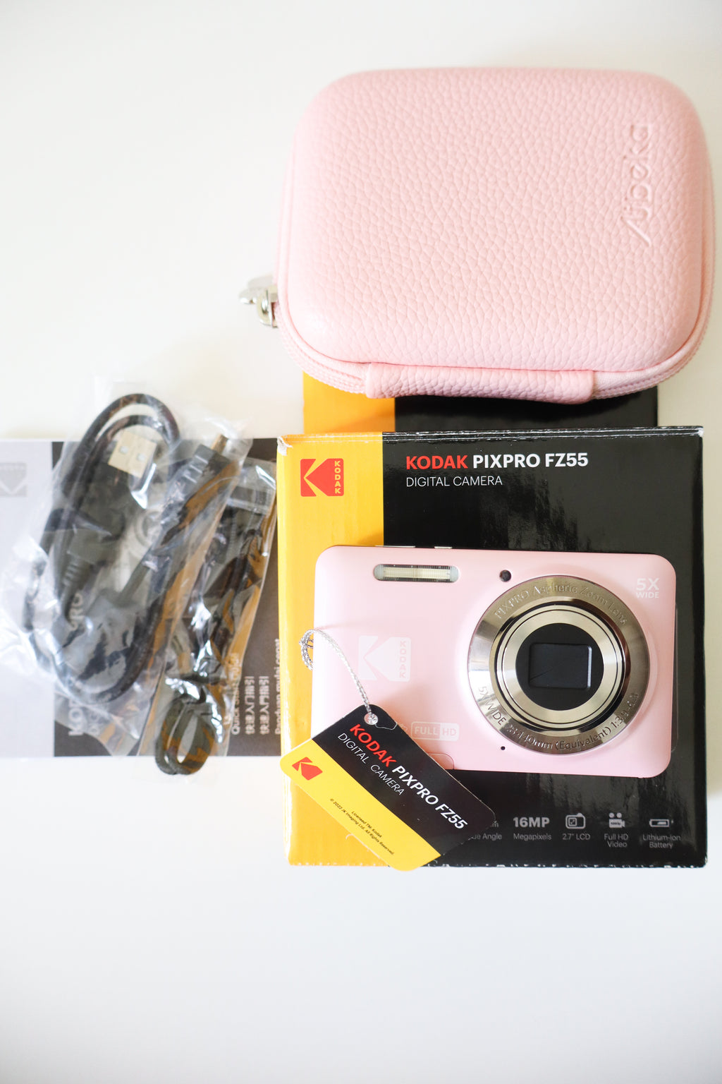 Kodak Pixpro FZ55 | pink, boxed