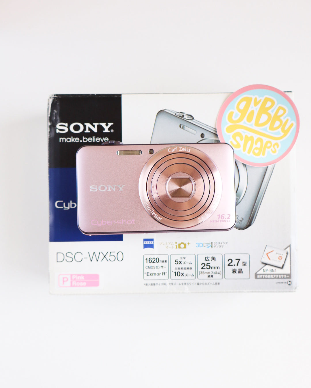 Sony Cybershot DSC-WX50 | Baby Pink – GIBBY SNAPS