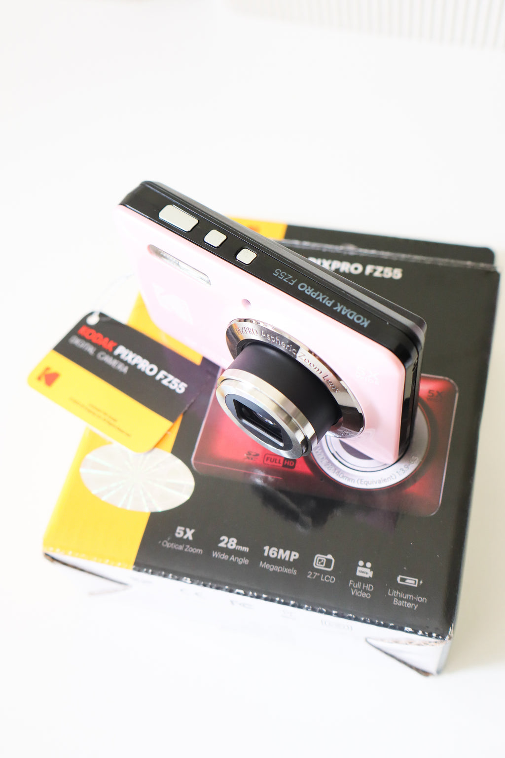Kodak Pixpro FZ55 | pink, boxed