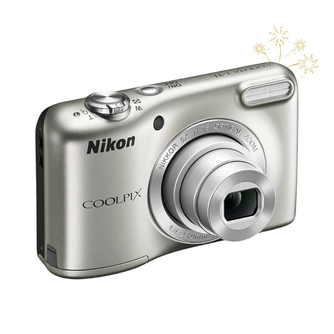 Nikon Coolpix L31 (Champagne, Boxed)