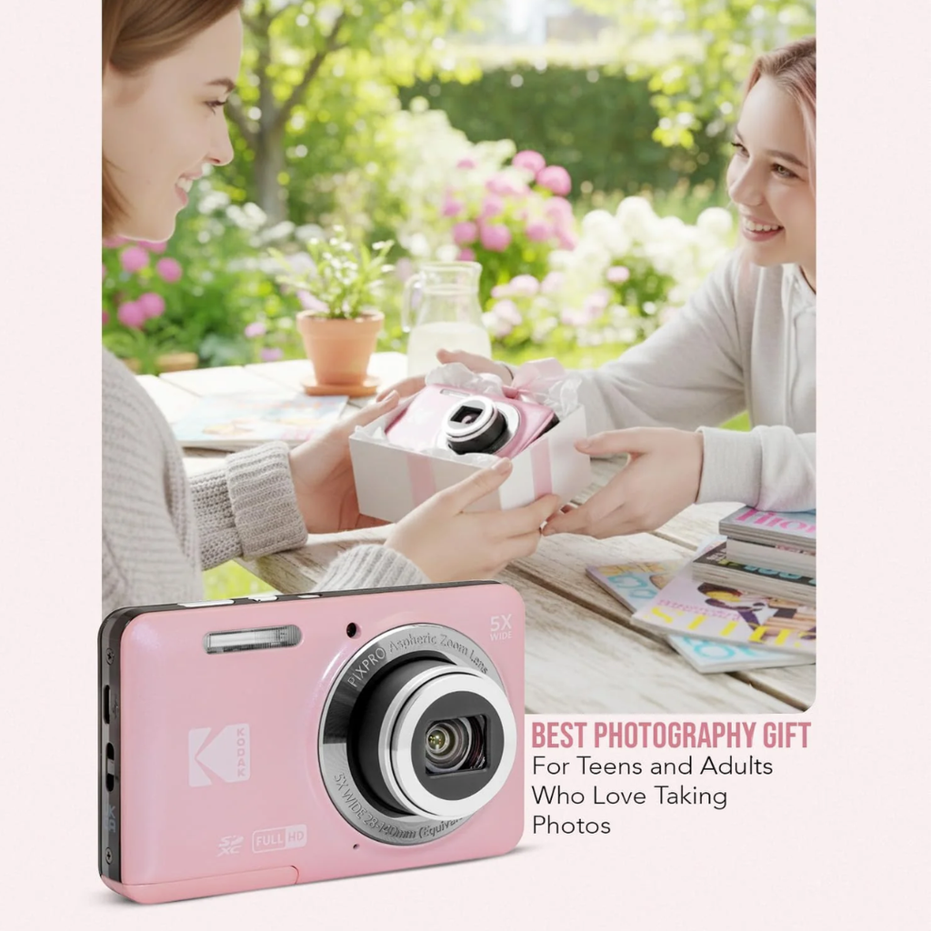 Kodak Pixpro FZ55 | pink, boxed